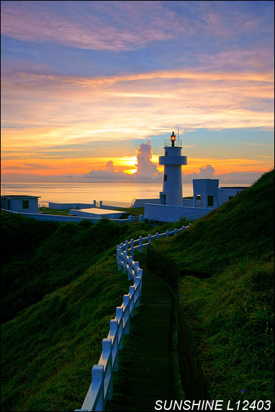 燈塔，新北鼻頭角公園