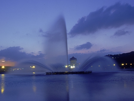 大佳碼頭噴水池