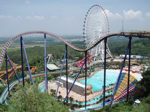 云霄飛車，劍湖山世界