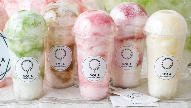 SOLA 檸檬紅茶棉花糖系列售價80元/杯150元/球